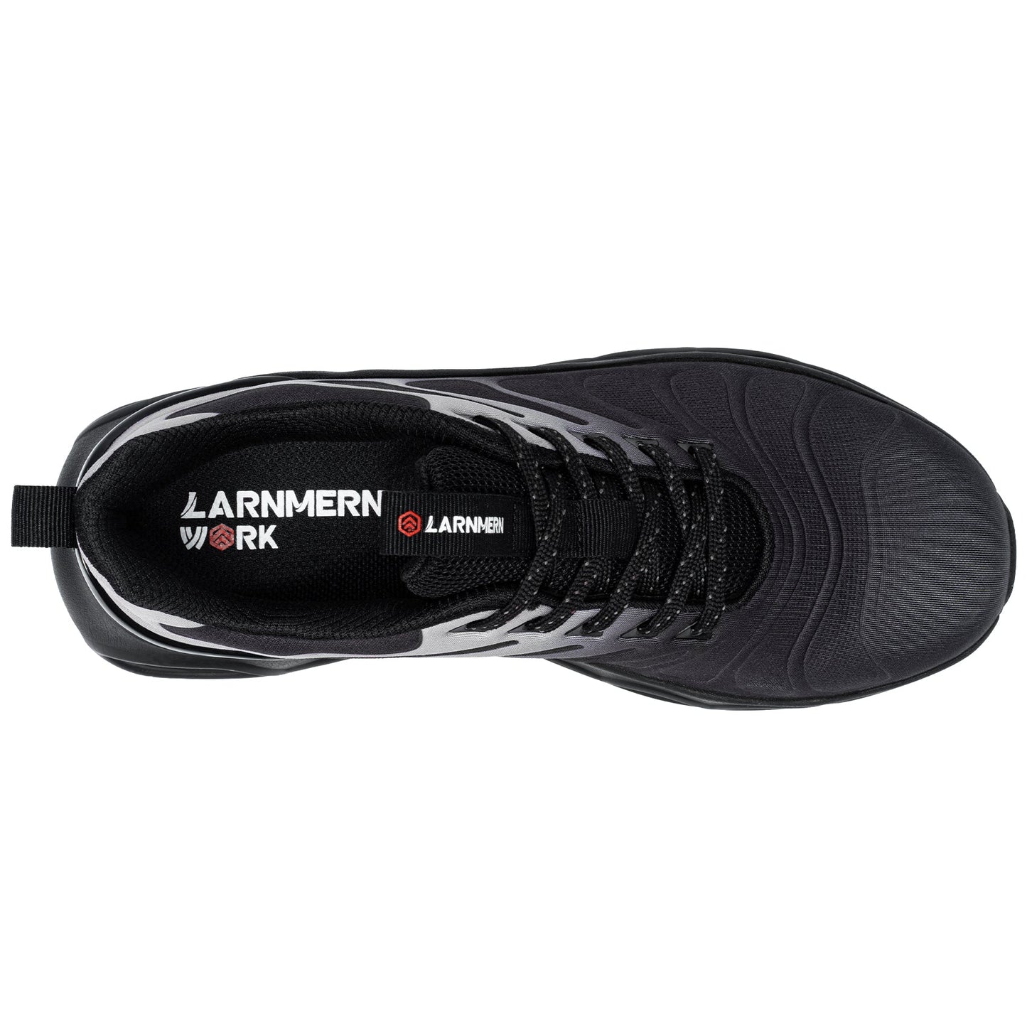 LARNMERN Steel Toe Fashion Comfortable Lightweight Breathable Best Work Shoes For Men #31259