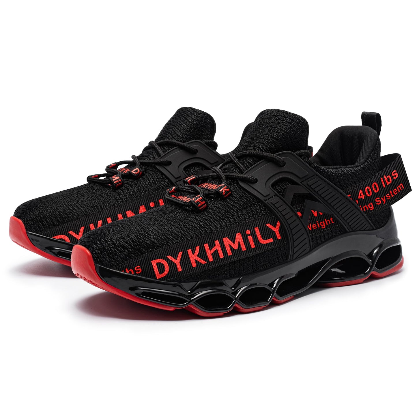 DYKHMILY Steel Toe Work Sneakers for Men Comfortable Lightweight Breathable Slip on Fashion Safety Shoe #91823