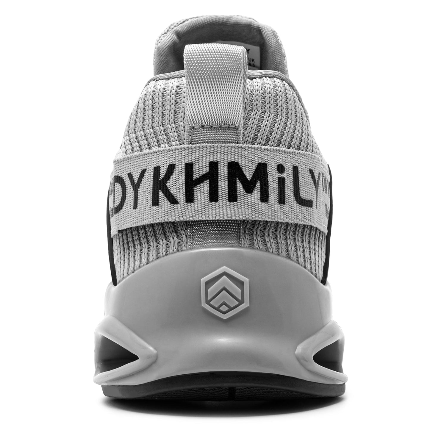 DYKHMILY Steel Toe Work Sneakers for Men Comfortable Lightweight Breathable Slip on Fashion Safety Shoe #91823