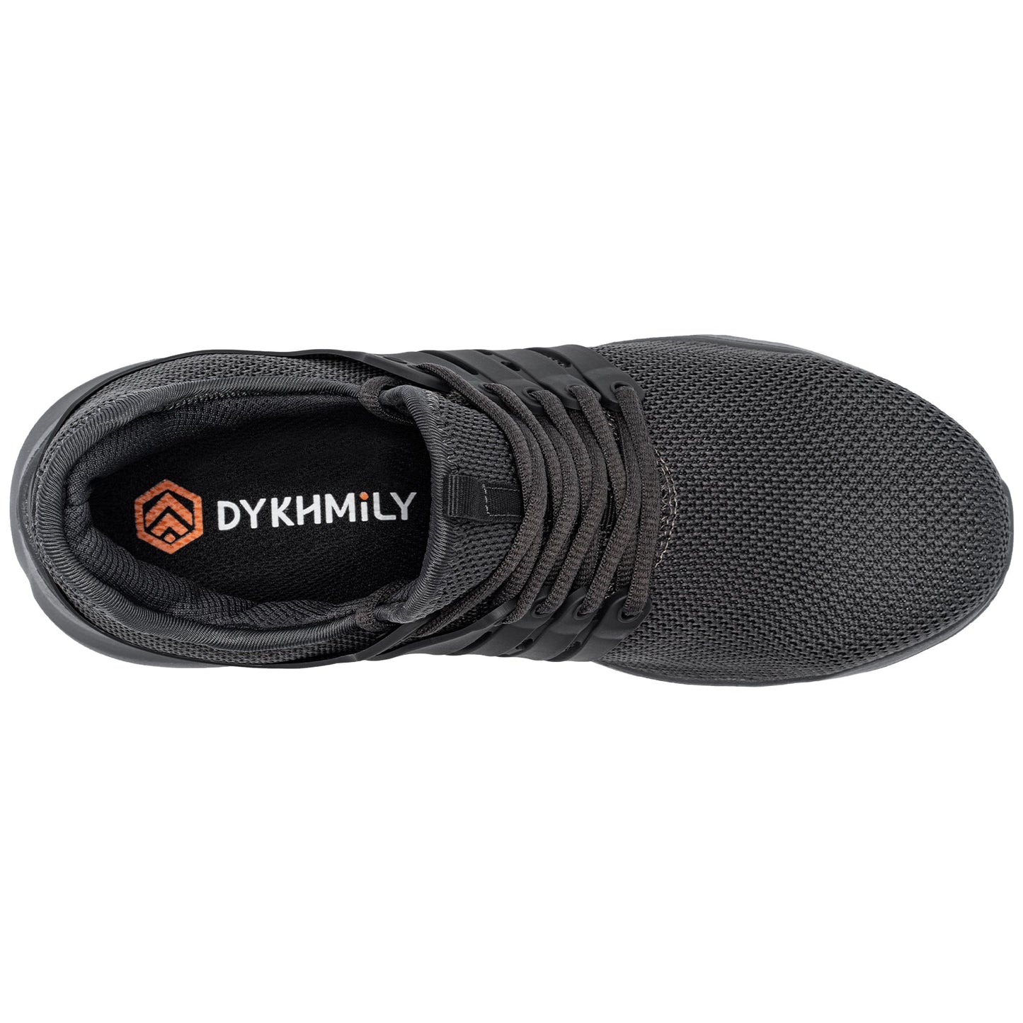 DYKHMILY Steel Toe Safety Sneakers for Men Slip Resistant Puncture Proof Lightweight Work Shoes #91815WR